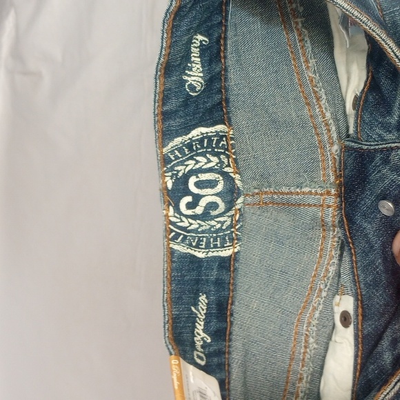 SO Authentic American Heritage Skinny Jeans size 0 regular 400 dark worn (NWT) - Picture 8 of 14